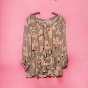 Vintage Old Navy Chiffon Blouse 2x